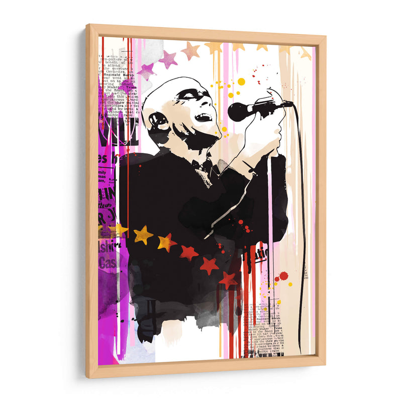 Michael Stipe pop art - 2ToastDesign | Cuadro decorativo de Canvas Lab