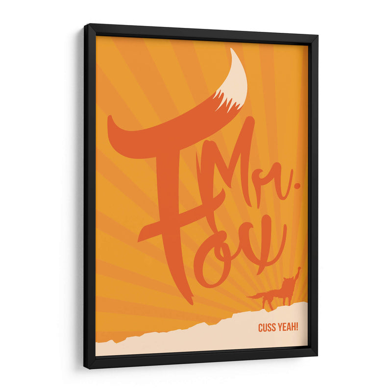 Mr Fox minimal - 2ToastDesign | Cuadro decorativo de Canvas Lab