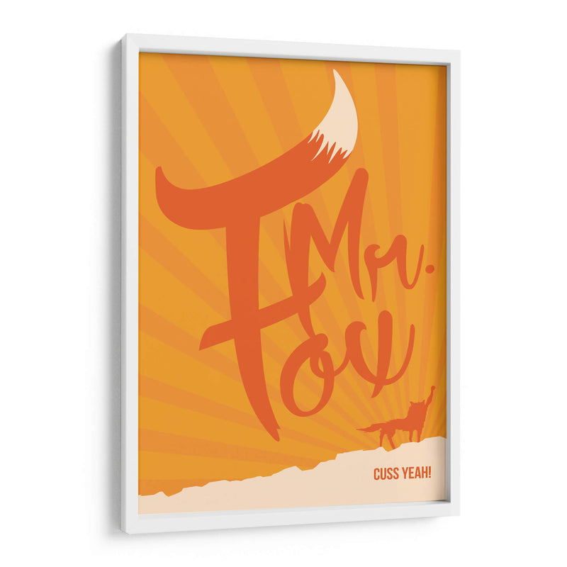 Mr Fox minimal - 2ToastDesign | Cuadro decorativo de Canvas Lab