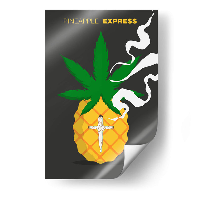 Piña Express film - 2ToastDesign | Cuadro decorativo de Canvas Lab