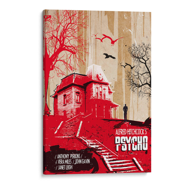 Psicosis - Psycho film - 2ToastDesign | Cuadro decorativo de Canvas Lab