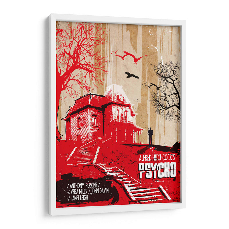 Psicosis - Psycho film - 2ToastDesign | Cuadro decorativo de Canvas Lab