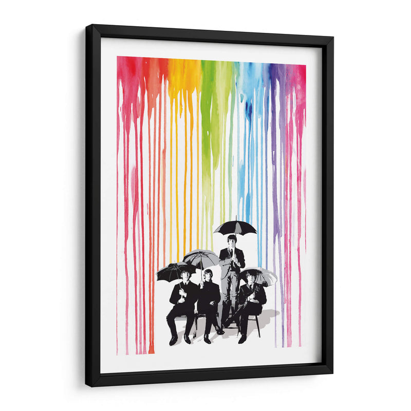 Rainbow Beatles - 2ToastDesign | Cuadro decorativo de Canvas Lab