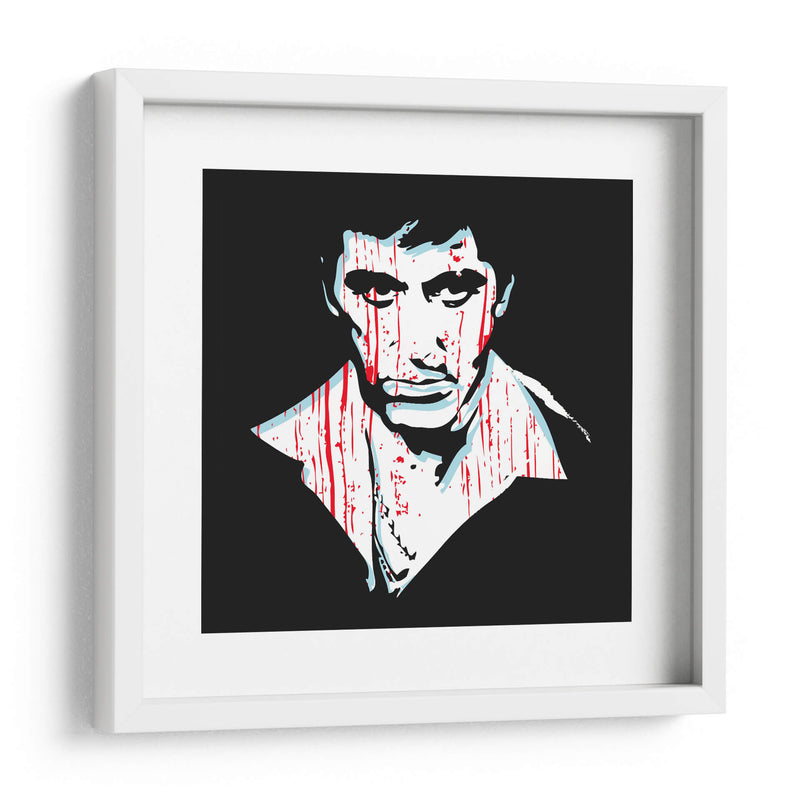 Tony Montana Scarface - 2ToastDesign | Cuadro decorativo de Canvas Lab