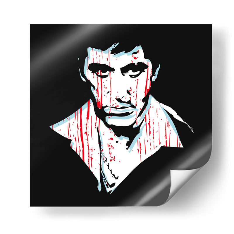 Tony Montana Scarface - 2ToastDesign | Cuadro decorativo de Canvas Lab