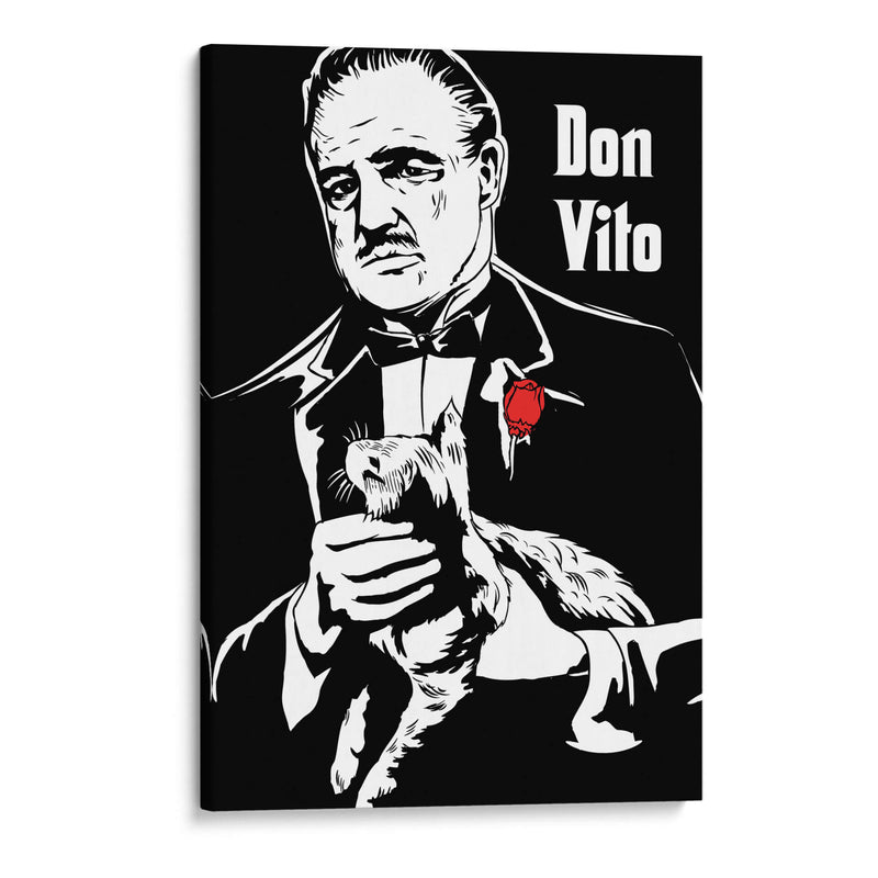 Don Vito The Godfather - 2ToastDesign | Cuadro decorativo de Canvas Lab