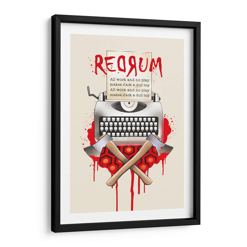 Redrum The Shining - 2ToastDesign | Cuadro decorativo de Canvas Lab