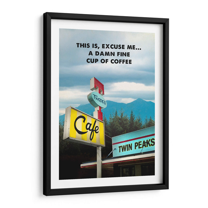 Twedes Cafe Twin Peaks - 2ToastDesign | Cuadro decorativo de Canvas Lab