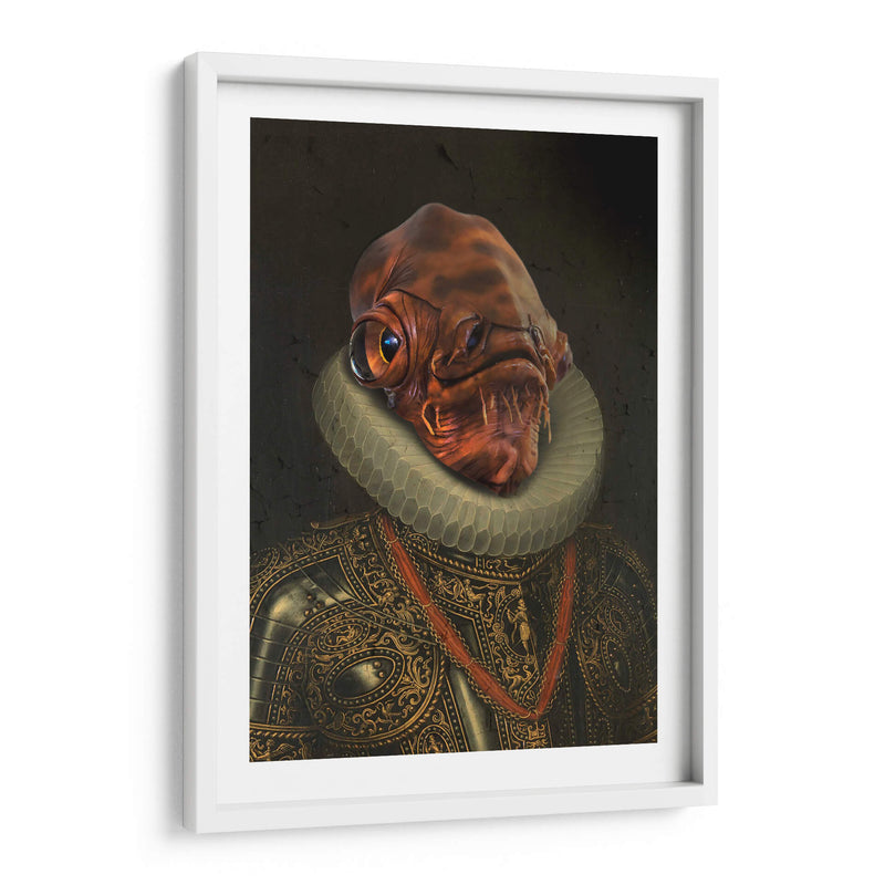 Vintage Sir Ackbar - 2ToastDesign | Cuadro decorativo de Canvas Lab