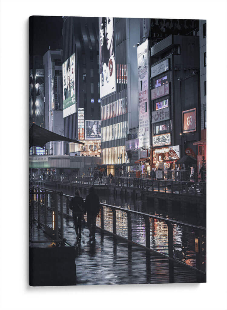 Caminos de Luz, Osaka, Japón - Luis Velasco | Cuadro decorativo de Canvas Lab