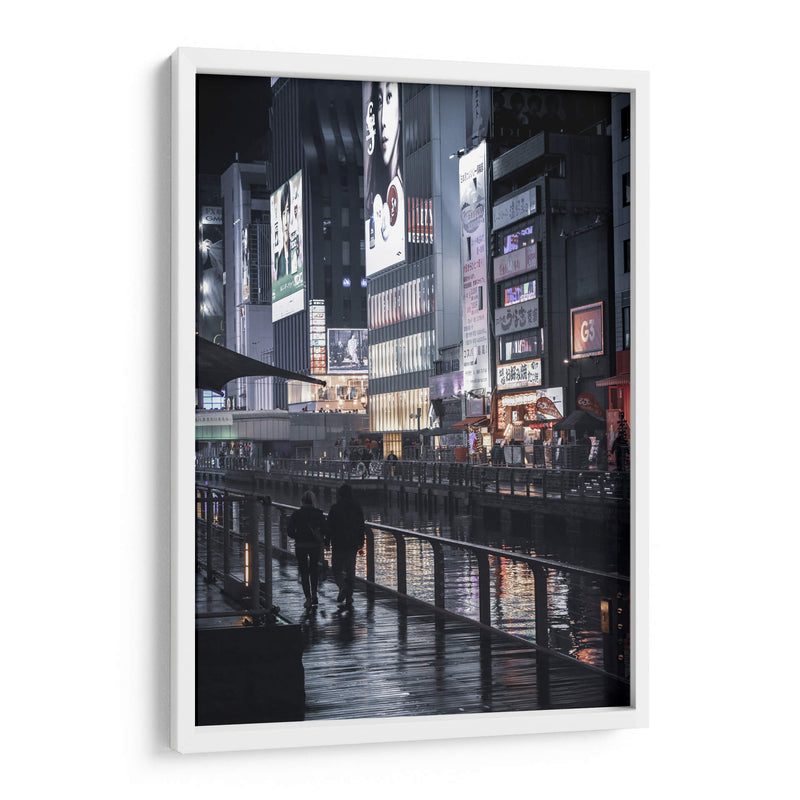 Caminos de Luz, Osaka, Japón - Luis Velasco | Cuadro decorativo de Canvas Lab