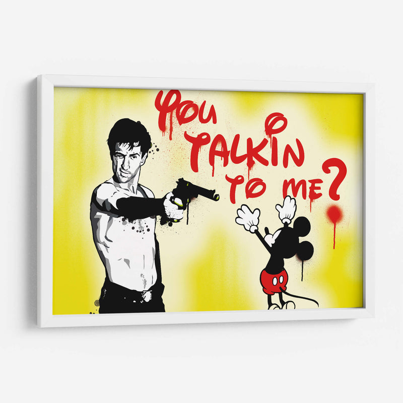 You talkin to me? - 2ToastDesign | Cuadro decorativo de Canvas Lab