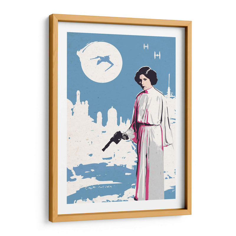 Retro Leia - 2ToastDesign | Cuadro decorativo de Canvas Lab