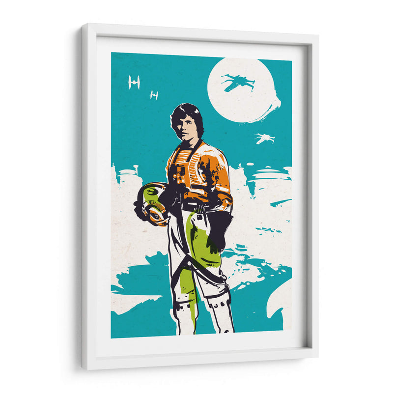 Retro Skywalker - 2ToastDesign | Cuadro decorativo de Canvas Lab