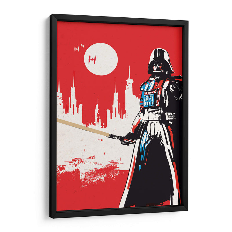 Retro Vader - 2ToastDesign | Cuadro decorativo de Canvas Lab