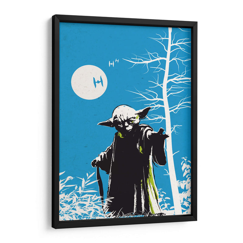 Retro Yoda - 2ToastDesign | Cuadro decorativo de Canvas Lab