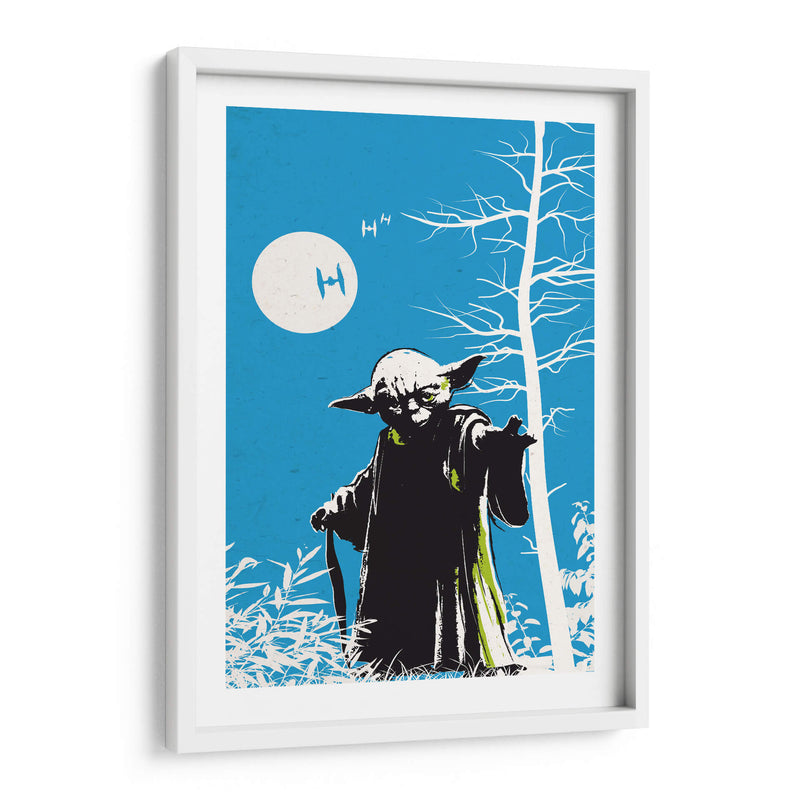 Retro Yoda - 2ToastDesign | Cuadro decorativo de Canvas Lab