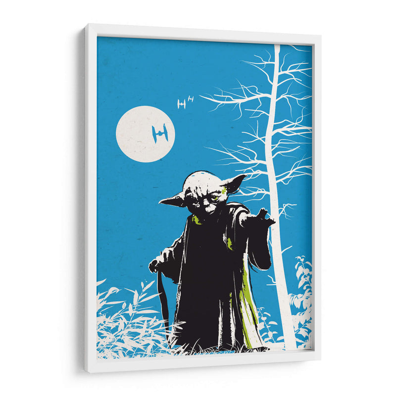 Retro Yoda - 2ToastDesign | Cuadro decorativo de Canvas Lab