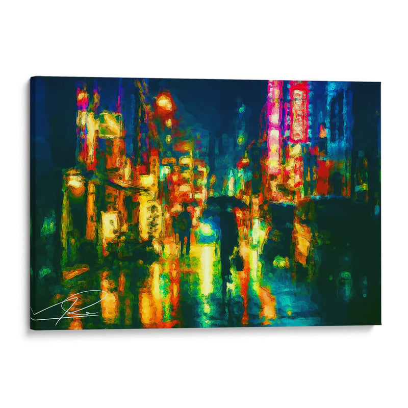 City Lights - Ferork | Cuadro decorativo de Canvas Lab