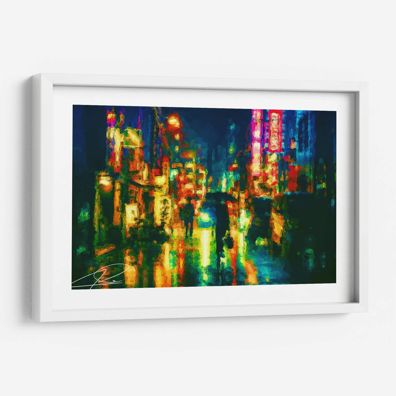 City Lights - Ferork | Cuadro decorativo de Canvas Lab