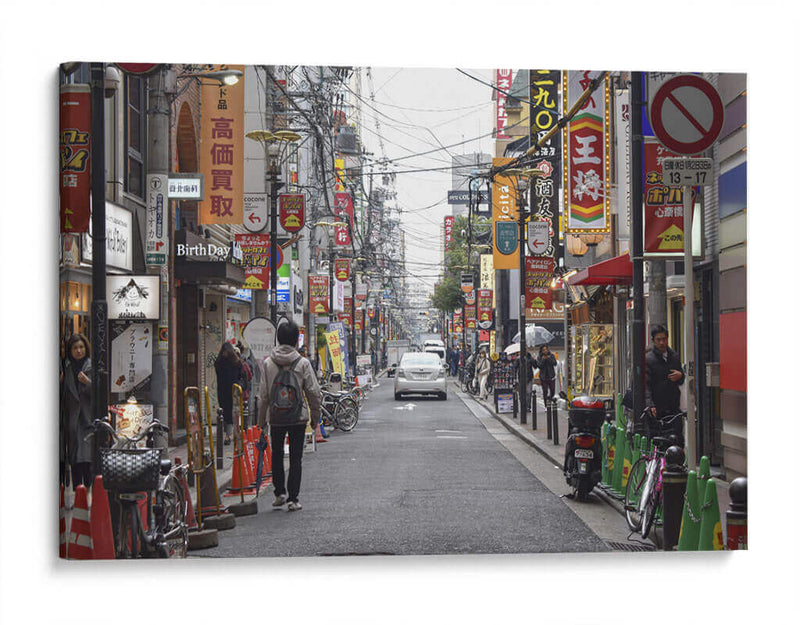 Contaminación Visual, Tokio, Japón - Luis Velasco | Cuadro decorativo de Canvas Lab