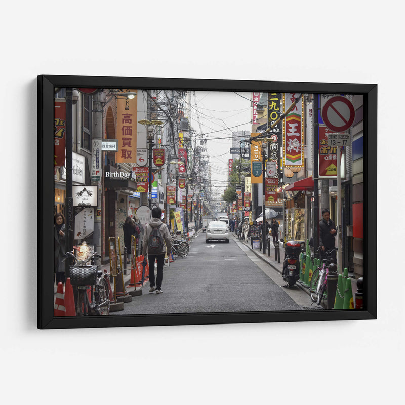 Contaminación Visual, Tokio, Japón - Luis Velasco | Cuadro decorativo de Canvas Lab