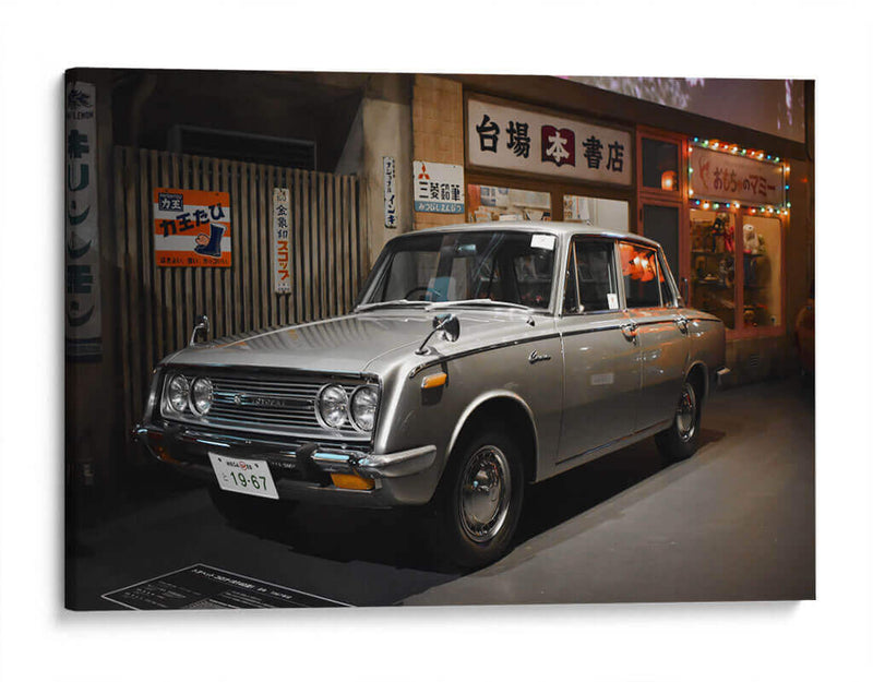 Corona RT40, Museo Toyota, Japón - Luis Velasco | Cuadro decorativo de Canvas Lab