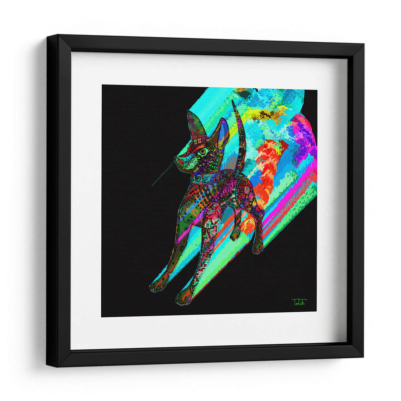 Alebrijes 3 - El Xoloitzcuintle - Yortch | Cuadro decorativo de Canvas Lab