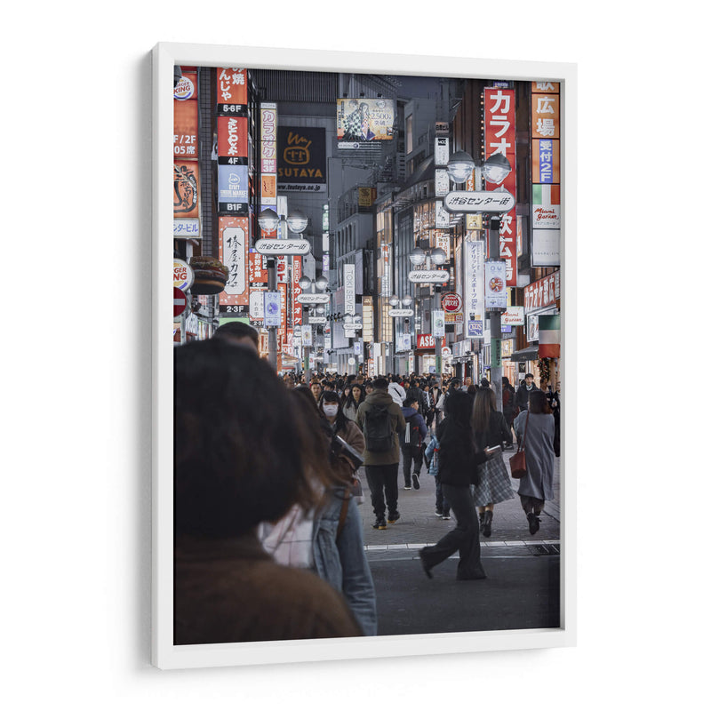 Luces de Shinjuku, Tokio, Japón - Luis Velasco | Cuadro decorativo de Canvas Lab