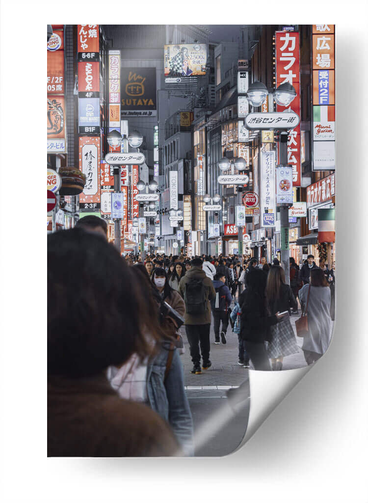 Luces de Shinjuku, Tokio, Japón - Luis Velasco | Cuadro decorativo de Canvas Lab
