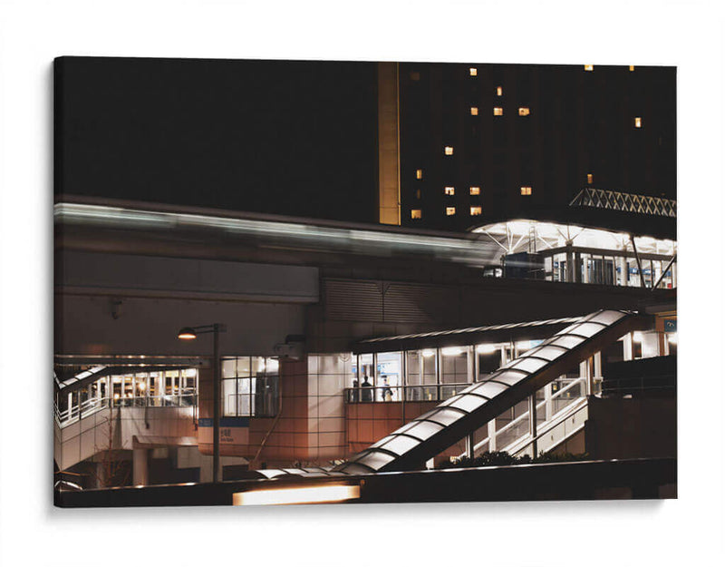 Metro de Luz, Odaiba, Tokio, Japón - Luis Velasco | Cuadro decorativo de Canvas Lab