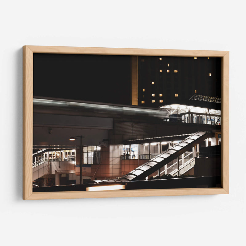 Metro de Luz, Odaiba, Tokio, Japón - Luis Velasco | Cuadro decorativo de Canvas Lab