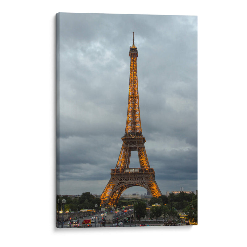 Paris - Torre Eiffel. - HCTR | Cuadro decorativo de Canvas Lab