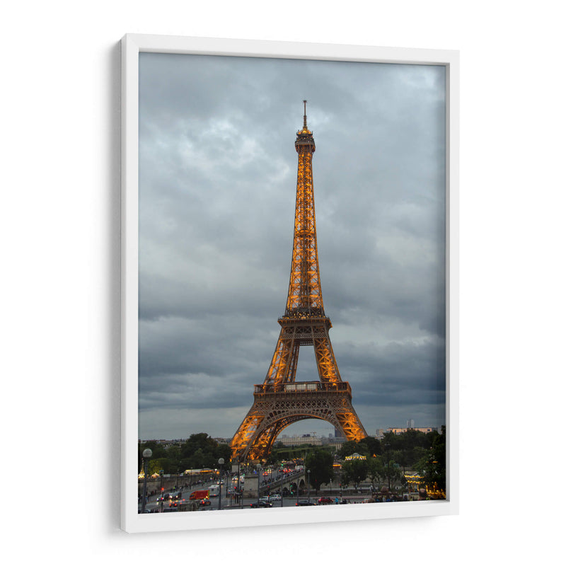 Paris - Torre Eiffel. - HCTR | Cuadro decorativo de Canvas Lab