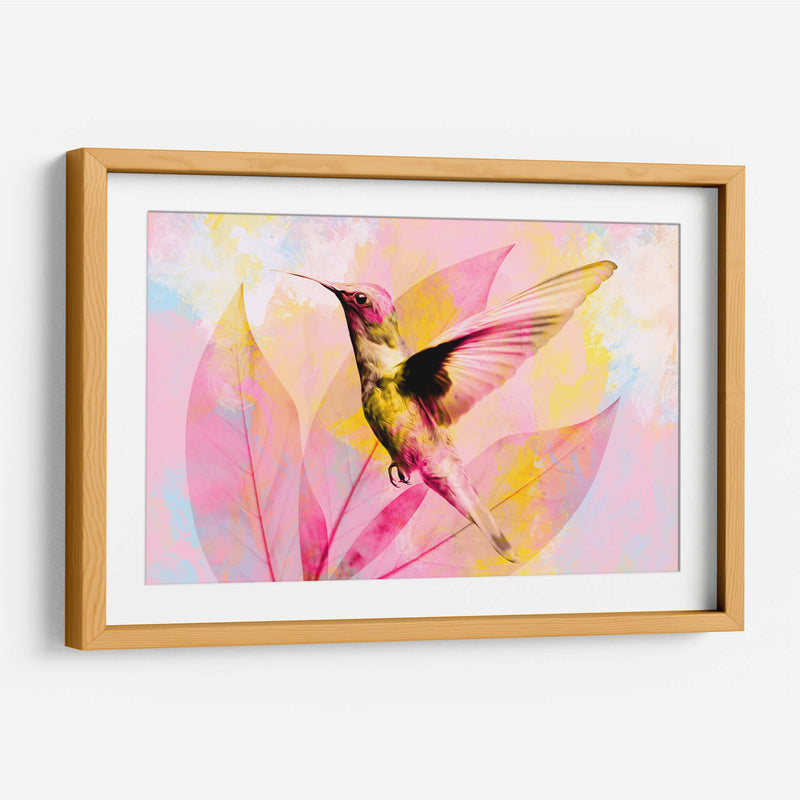 Colibrí en flor - Lofty&Me | Cuadro decorativo de Canvas Lab