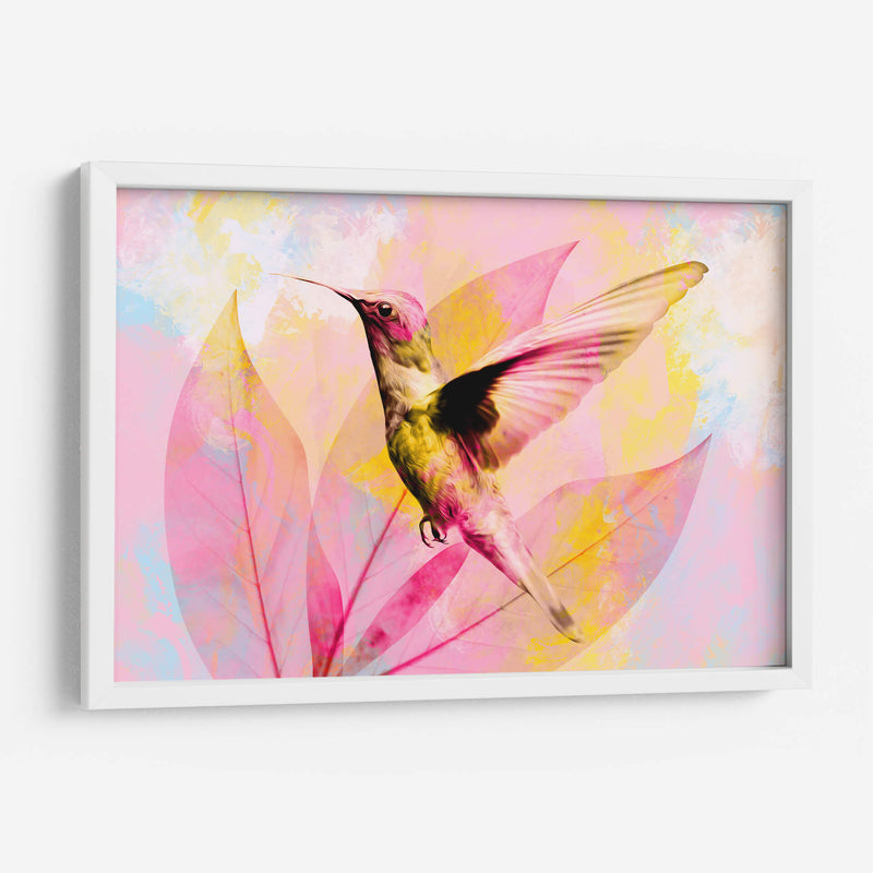 Colibrí en flor - Lofty&Me | Cuadro decorativo de Canvas Lab
