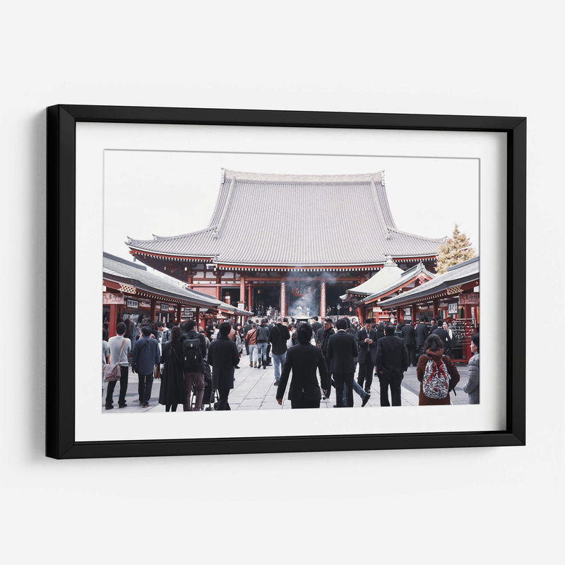 Primer Templo de Tokio, Japón - Luis Velasco | Cuadro decorativo de Canvas Lab