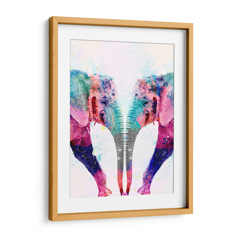 Dos elefantes - Lofty&Me | Cuadro decorativo de Canvas Lab