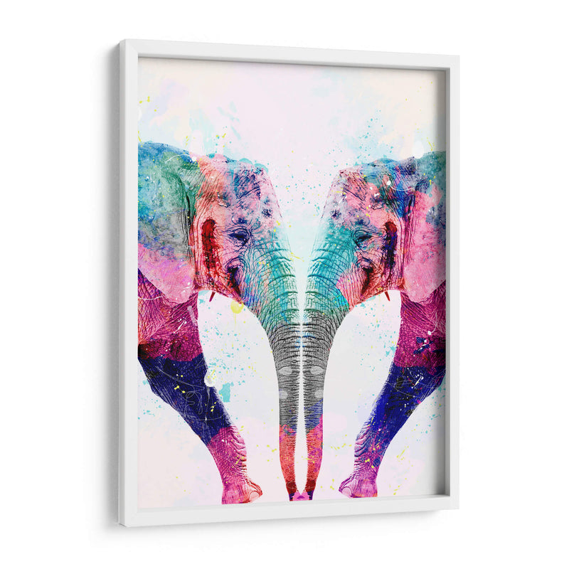 Dos elefantes - Lofty&Me | Cuadro decorativo de Canvas Lab