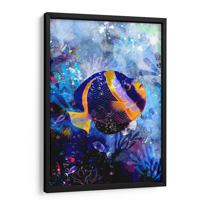 Pez azul - Lofty&Me | Cuadro decorativo de Canvas Lab