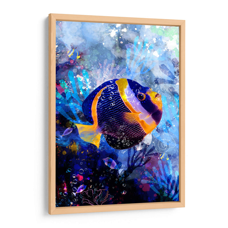 Pez azul - Lofty&Me | Cuadro decorativo de Canvas Lab