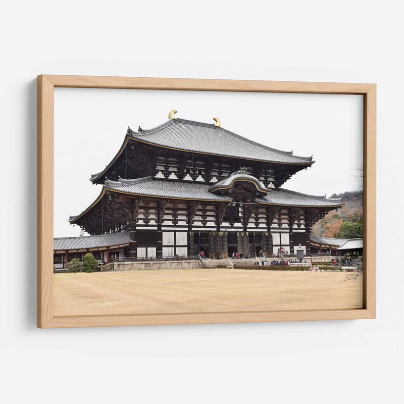 Templo Budista de Tōdai-ji, Nara, Japón - Luis Velasco | Cuadro decorativo de Canvas Lab