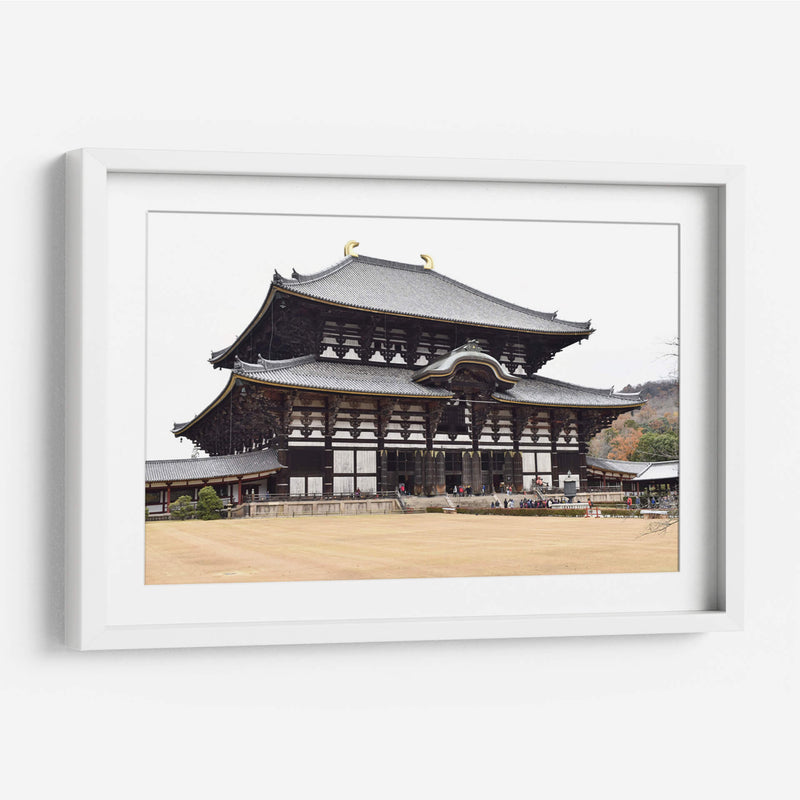 Templo Budista de Tōdai-ji, Nara, Japón - Luis Velasco | Cuadro decorativo de Canvas Lab