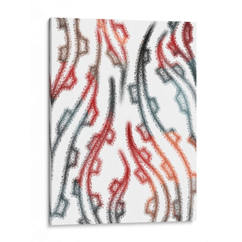Tetáculos coloridos - Torco | Cuadro decorativo de Canvas Lab