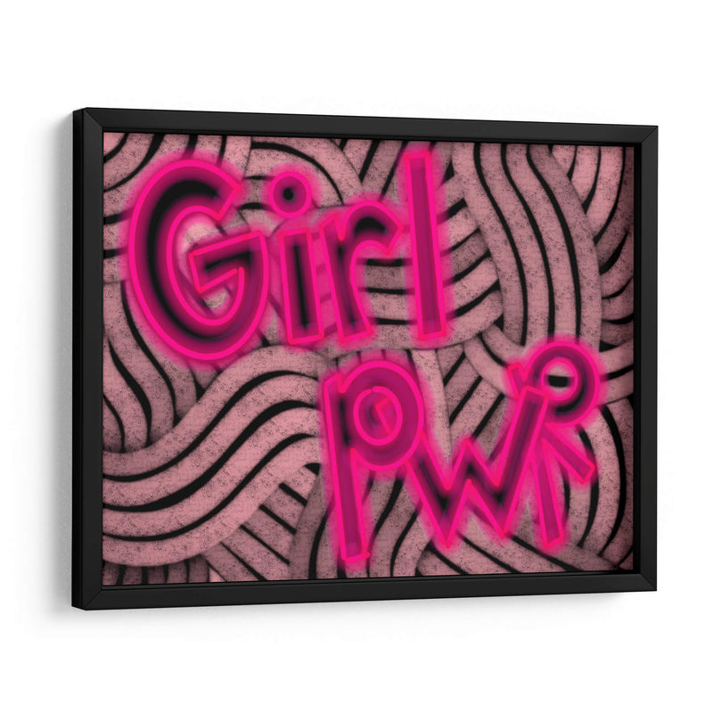 Girl power - pink - Torco | Cuadro decorativo de Canvas Lab