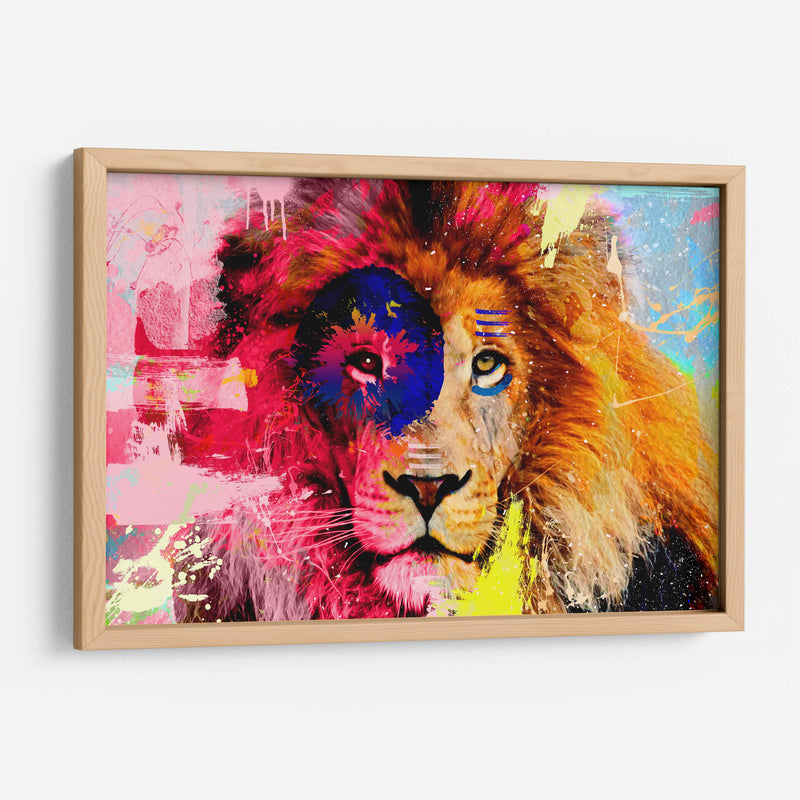 El rey colorido - Lofty&Me | Cuadro decorativo de Canvas Lab