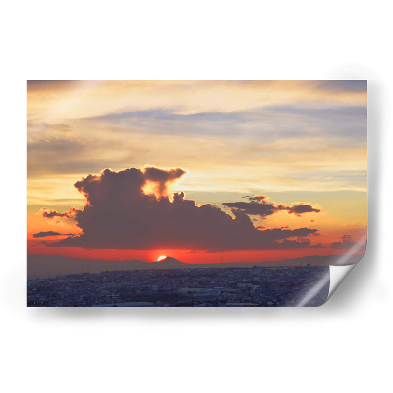 Atardecer Queretano - Roz | Cuadro decorativo de Canvas Lab