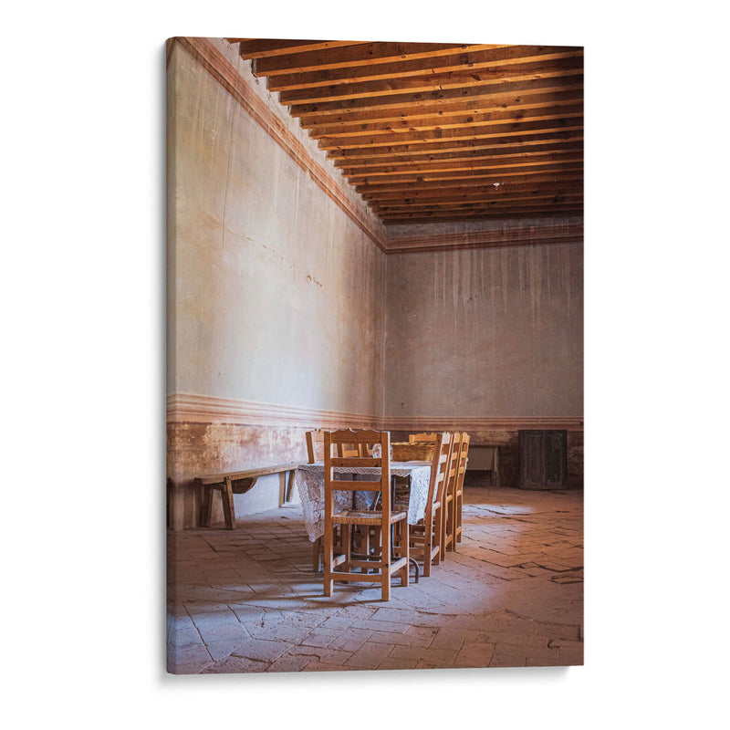 Comedor Ex convento de Bucareli - Roz | Cuadro decorativo de Canvas Lab