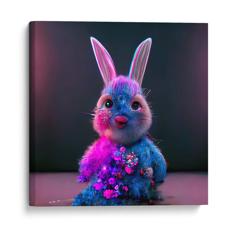 BLUE BUNNY - MICHEL ARCIGA LIFESTYLE PHOTOGRAPHY | Cuadro decorativo de Canvas Lab