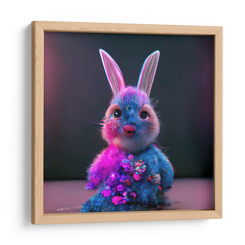 BLUE BUNNY - MICHEL ARCIGA LIFESTYLE PHOTOGRAPHY | Cuadro decorativo de Canvas Lab